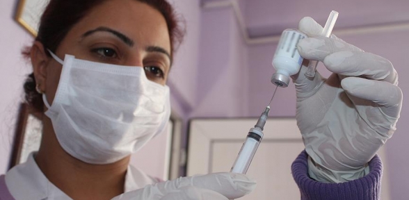  Hepatit A aşısı üretimi için düğmeye bastı