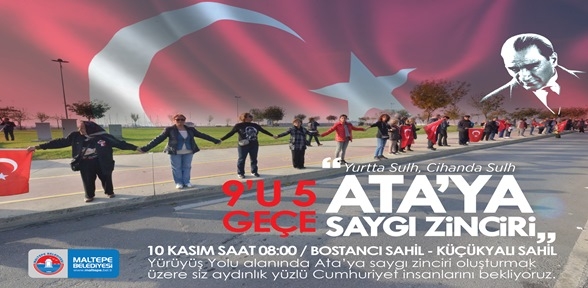 10 Kasım da en anlamlı anma