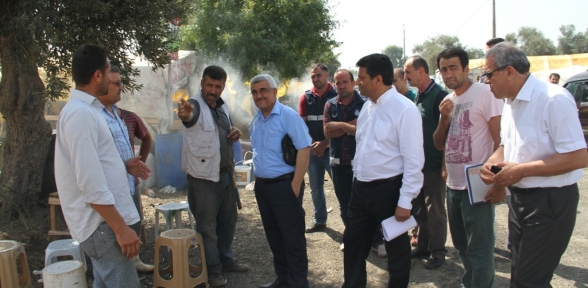 KURBAN SATIŞ ALANINA ZİYARET