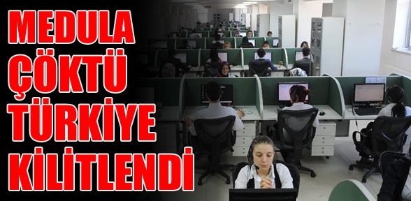 Medula sistemi çöktü acil hastaları bile mağdur