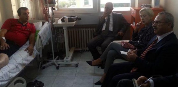 ABD Başkonsolosu eski DTP li Başkan ı ziyaret etti