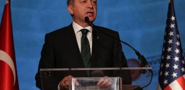 ABD de Erdoğan protestosu 