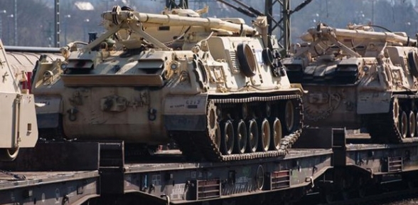 ABD den Avrupaya askeri takviye