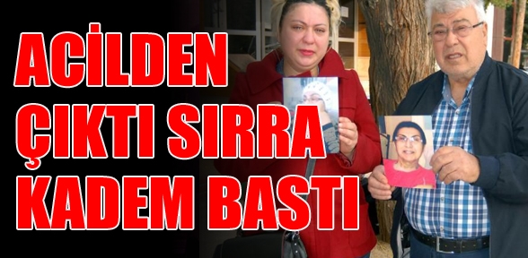 Acil serviste kaybolan hastanın yeni görüntüleri