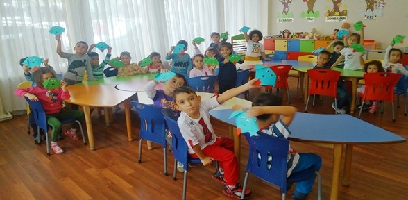 Ahmet Şimşek Anasınıflarında Panolar Süsleniyor