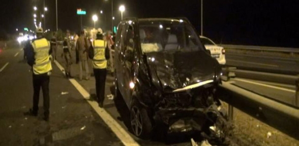 AK Parti Milletvekili kazada yaralandı