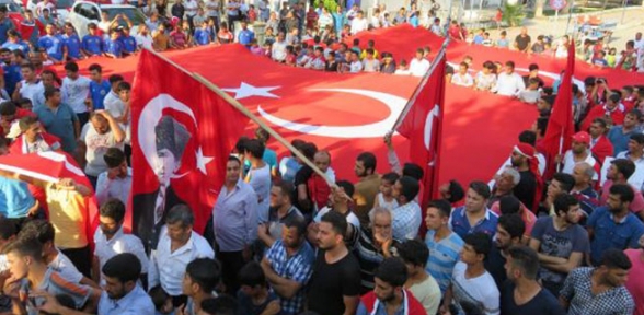 Akçakale de Teröre lanet birliğe davet