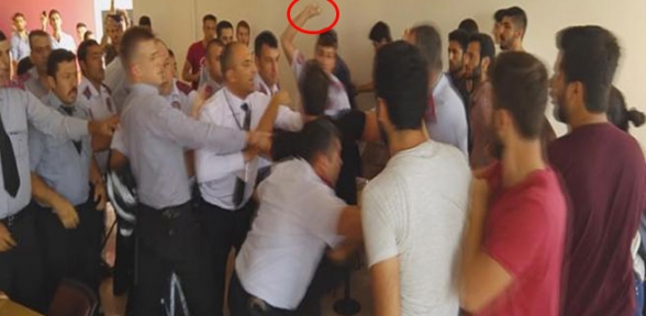 Akdeniz Üniversitesinde gerginlik