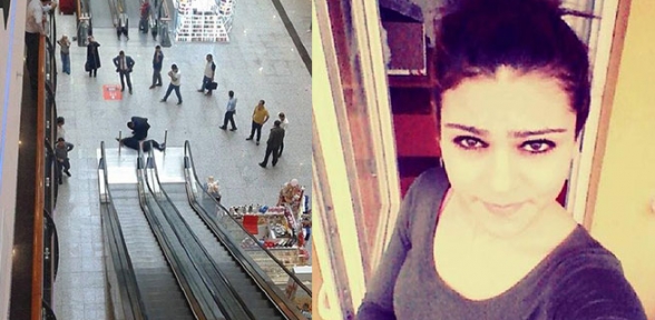 Alışveriş merkezinde intihar etti