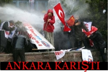 Ankara fena karıştı Gözaltı sayısı 100ü aştı