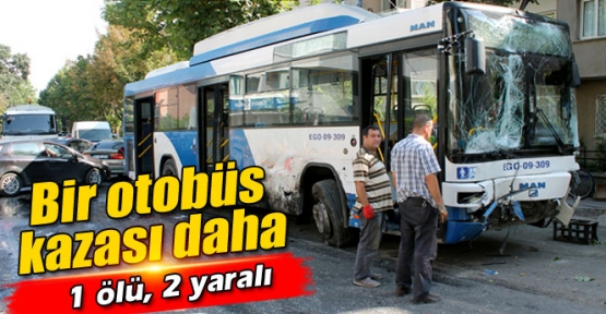 Ankarada trafik kazası 1 ölü 2 yaralı