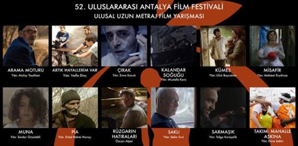 Antalya da yarışacak 12 film belli oldu