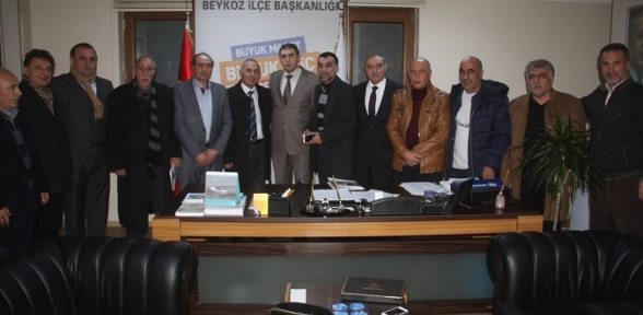 ARDAFED BEYKOZ SİYASİ PARTİLERİNİ ZİYARET ETTİ