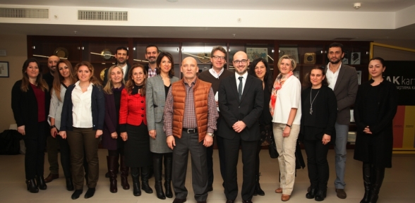 ARUP PROJE YÖNETİM FİRMASINDAN BAŞKAN ALTINOK ÖZE ZİYARET