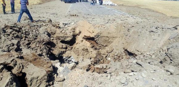 Askeri araca bombalı saldırı