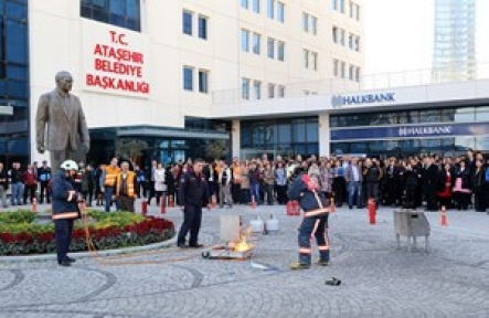 Ataşehir Belediyesi Yangın Riskine Karşı Hazırlık Yaptı