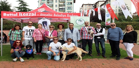 Ataşehir de hayvanseverler Can Dostlar için biraraya geldi