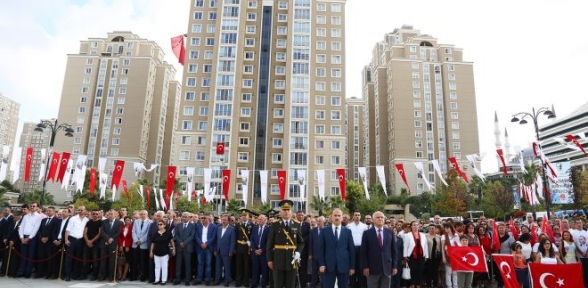 Ataşehirde 30 Ağustos Zafer Bayramı Törenle Kutlandı