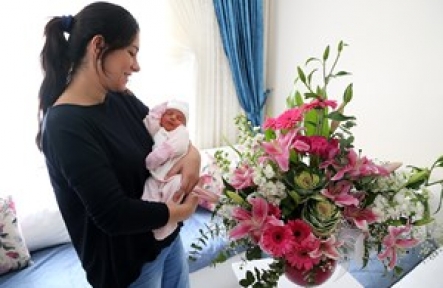 Ataşehirde 2016nın ilk Bebeği Mila