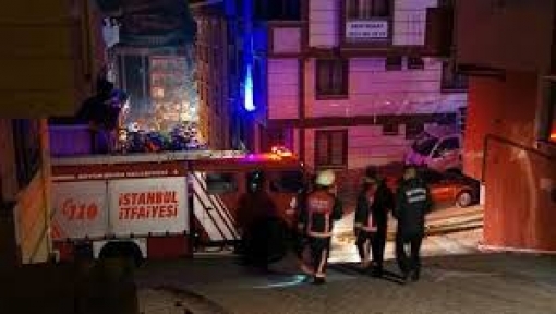 Ataşehirde Yangın 1 Ölü