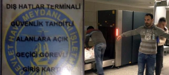 Atatürk Havalimanında yeni güvenlik önlemi