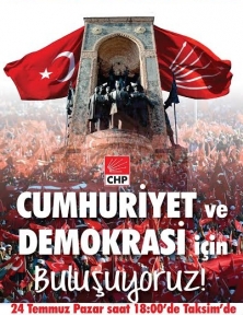 Avrupa Konseyi Sosyalist Grubundan Cumhuriyet ve Demokrasi Buluşmasına destek 