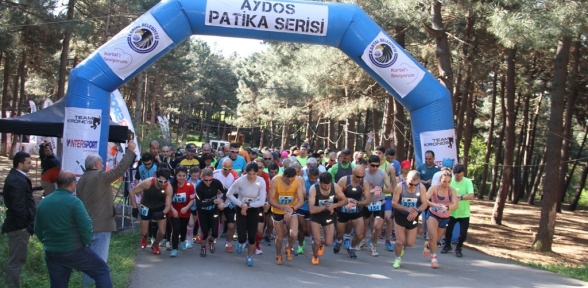 AYDOS PATİKA KOŞUSUNDA 230 SPORCU TER DÖKTÜ