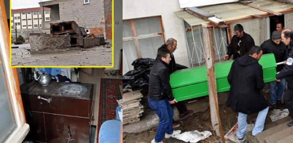 Baca devrildi gazdan zehirlenen 3 kişi öldü