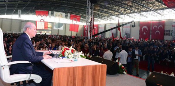 Bahçeli Adana da konuştu