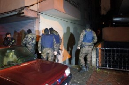 Bahçelievlerde Polis Baskını