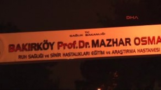 Bakırköy Ruh ve Sinir Hastalıkları Hastanesinde Cinayet