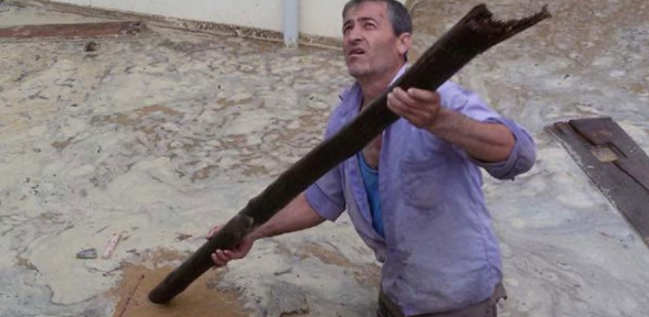 Baraj nedeniyle taşınan mahalleyi su bastı