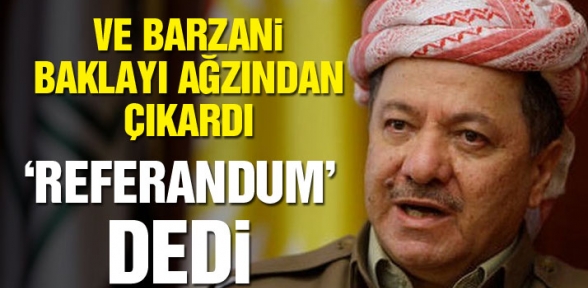 Barzani Kerkük için referandum çağrısı yaptı