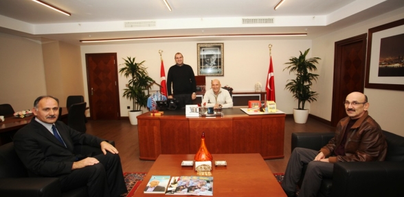 Başkan Altınok Öz e ziyaret
