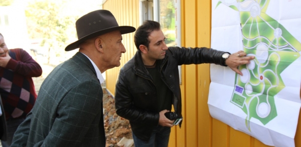 Başkan Altınok Öz Yakacıktaki park çalışmalarını yerinde inceledi