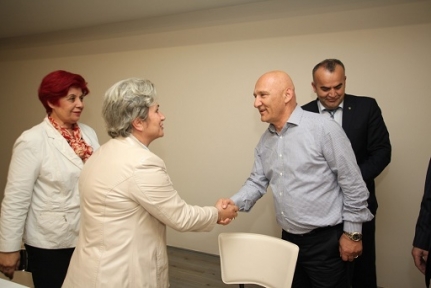 Başkan Öz ün konukları ADD başkanları oldu