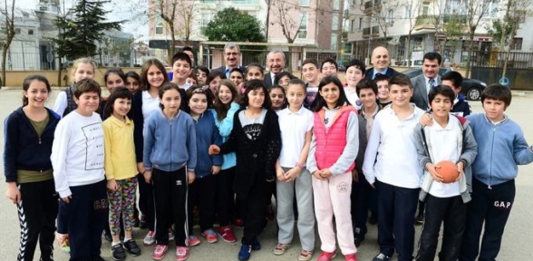 Başkanımız Erdem ilçemizde bulunan okulları ziyaret etti