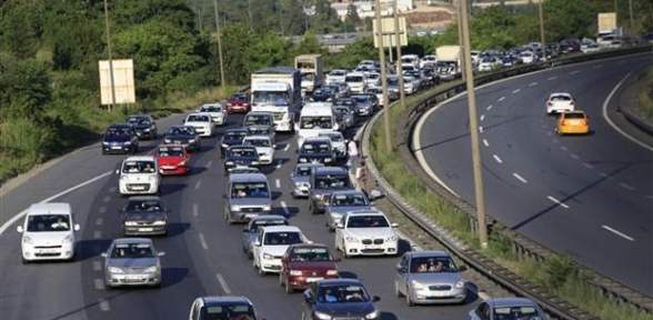 Bayram tatilinden dönüş çilesi başladı
