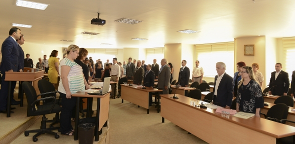 Belediye meclisinde Dağlıca anması