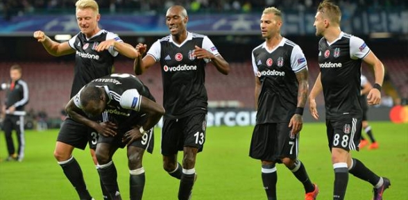 Beşiktaş İtalya da yüksek uçtu