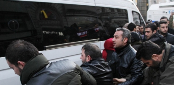 Beyoğlu nda olaylı yürüyüş
