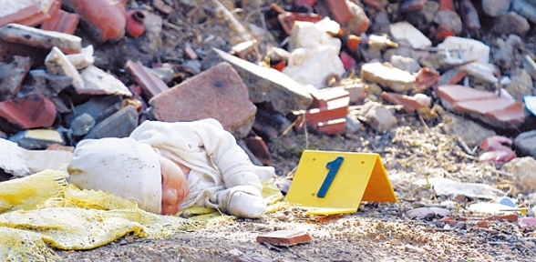 Beyoğlunda yangın 1 bebek öldü