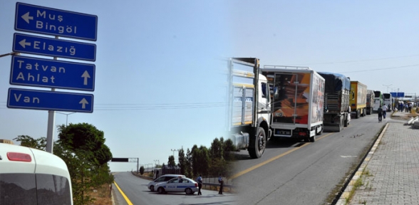 Bitlis Tatvan Karayolunda mayınlı tuzak