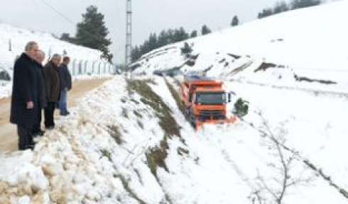 Bursada 2 köy yolu dışında kapalı yol kalmadı