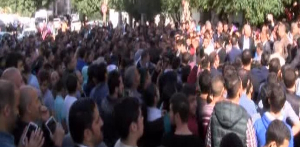 Camide Demirtaş izdihamı