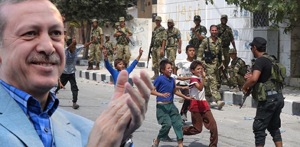 Cerablusta Şükran Erdoğan Sloganları