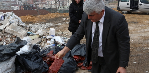 ÇEYREK TON KIRMIZI BİBER İMHA EDİLDİ