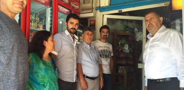 CHP Delegesi vatandaşın dükkanına silahlı saldırı