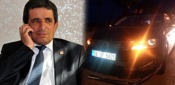 CHP li aday kaza yaptı