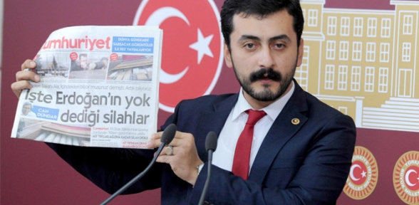 CHP li Eren Erdem gözaltına alındı